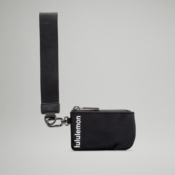 lululemon athletica Handbags - NWT Lululemon Dual wristlet pouch color black NWT